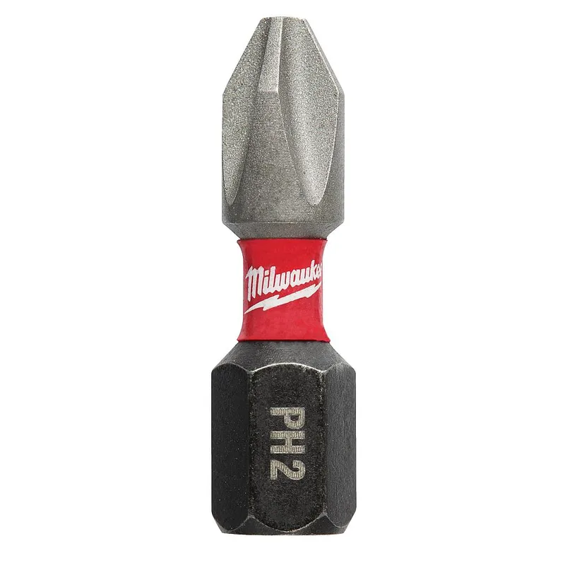 Μύτες Σταυρός 2x25mm MILWAUKEE SHOCKWAVE IMPACT DUTY Σετ 2Τμχ 4932430852