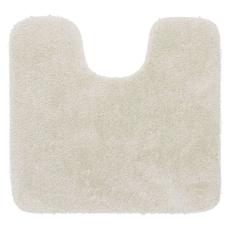 Ταπέτο Λεκάνης Αντιολισθητικό Polyester 55x60εκ. Angora Off-White Sealskin 800124 (Ύφασμα: Polyester, Χρώμα: Off-White) - sealskin - sl-800124