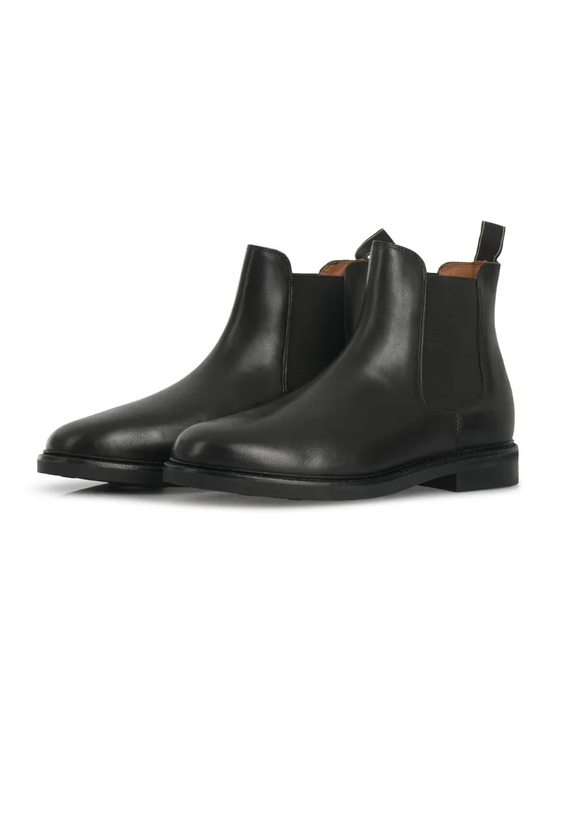 ΑΝΔΡΙΚΑ ΠΑΠΟΥΤΣΙΑ ASHER CHELSEA BOOTS MID CUT POLO RALPH LAUREN ΜΑΥΡΟ