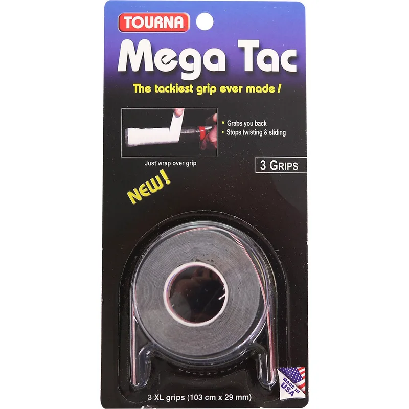 Tourna Mega Tac Tennis Overgrips x 3