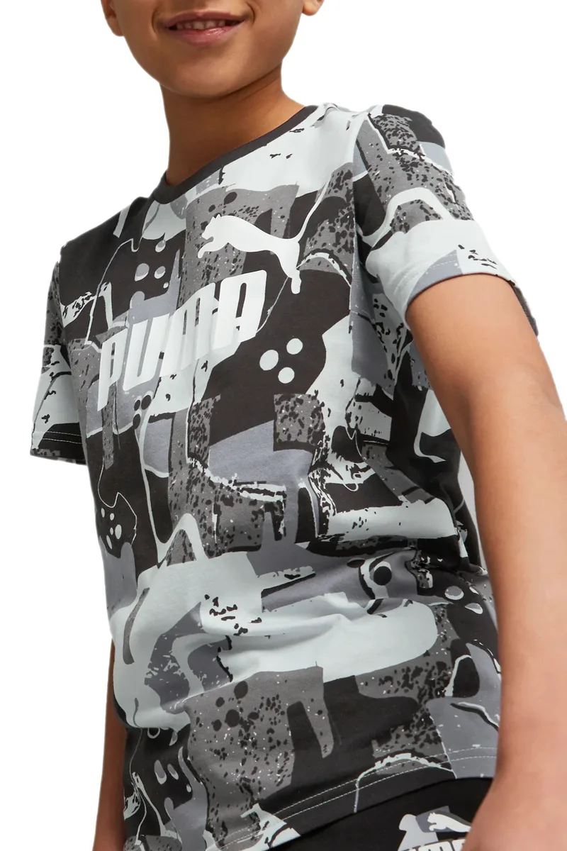 Μπλούζα Κοντομάνικη Puma Ess StreetArt Aop 673270-01 Αγόρι