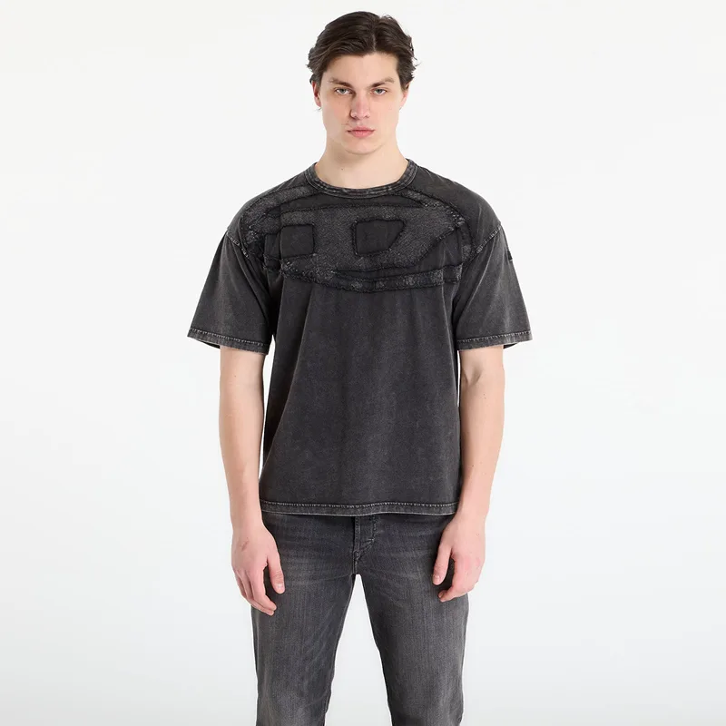 T-shirt DIESEL T-Boxt-Den T-Shirt Black/ Violet M