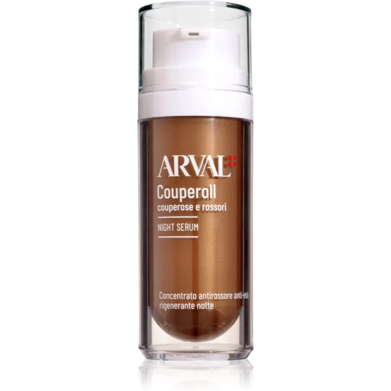 Arval Couperoll Night Serum ορός νύχτας κατά της ερυθρότητας της επιδερμίδας 30 ml