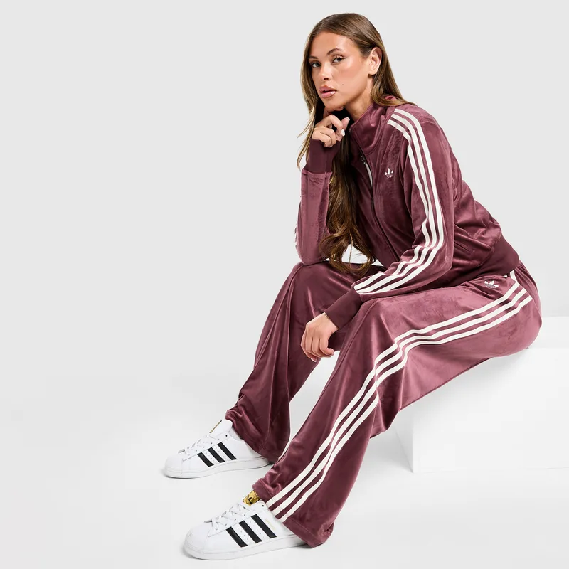 adidas Originals Velour 3-Stripes Γυναικείο Παντελόνι Φόρμας (9000237247_67058)
