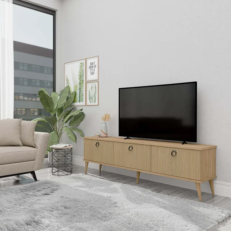 Έπιπλο Τηλεόρασης ,Lexus 1372 Μ180xΠ35xΥ53 εκ., All4home