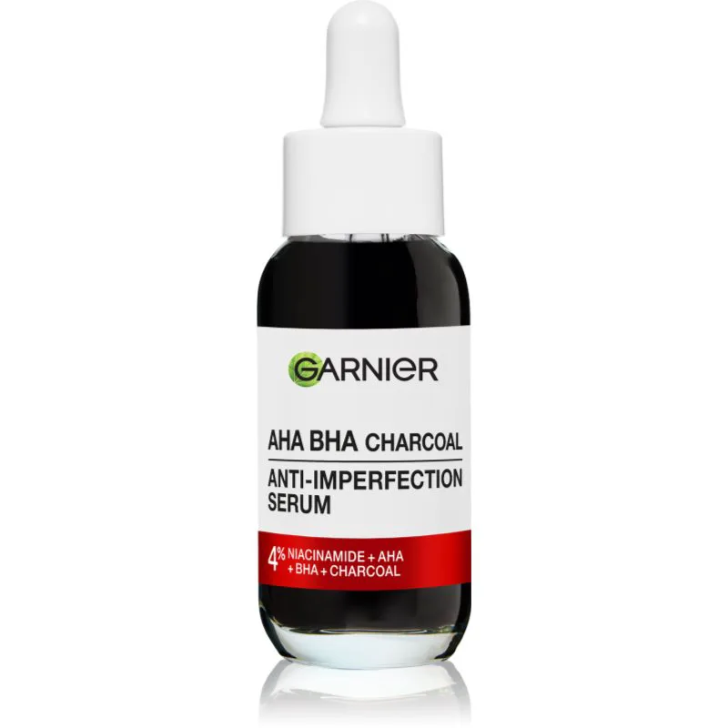 Garnier Pure Active Charcoal ορός ενάντια στις ατέλειες της επιδερμίδας 30 μλ