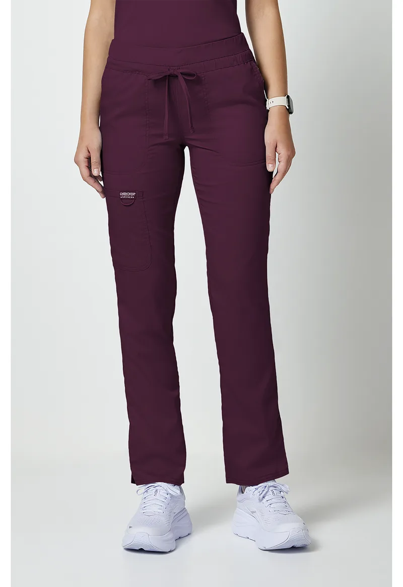 Γυναικείο Παντελόνι Cherokee Workwear Revolution | 5 Τσέπες | Wine