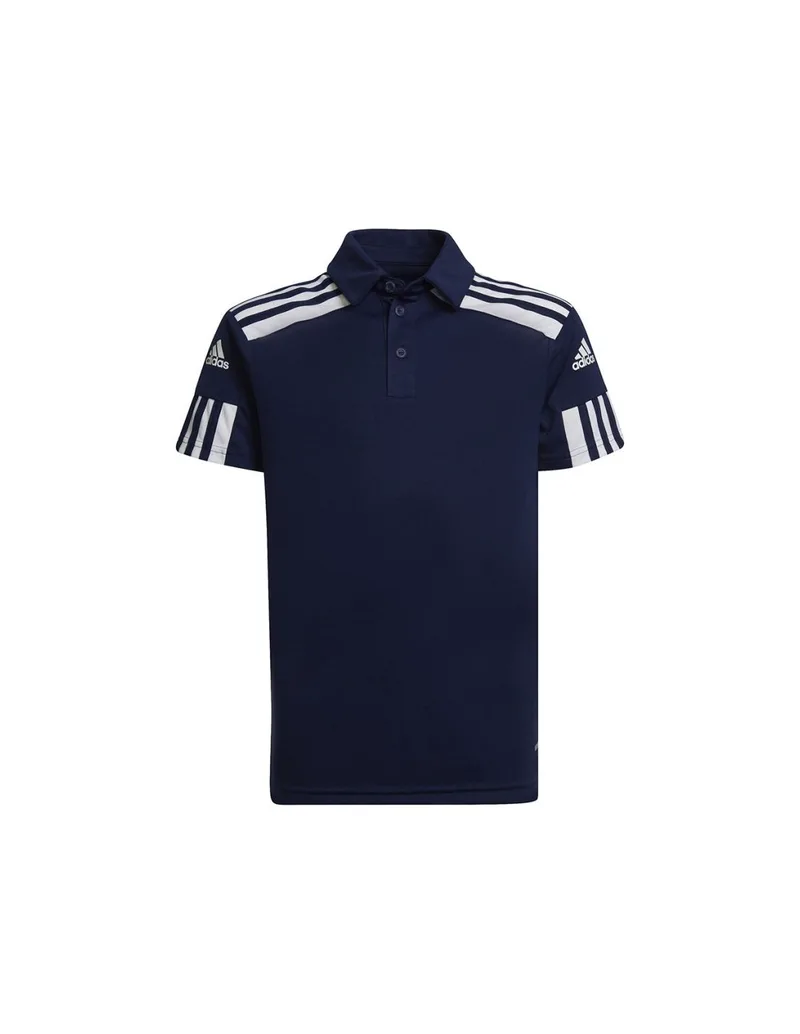 Adidas Παιδικό Καλοκαιρινό Polo Κοντομάνικο Navy Μπλε Squadra HC6274