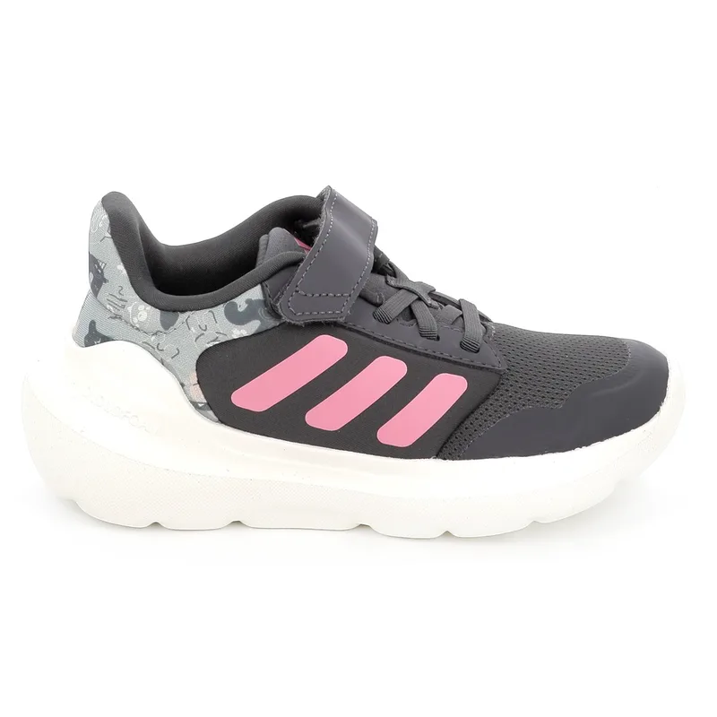 Παιδικό Αθλητικό Παπούτσι για Κορίτσι Adidas Tensaur Run 3.0 El C Χρώματος Γκρι KI0732