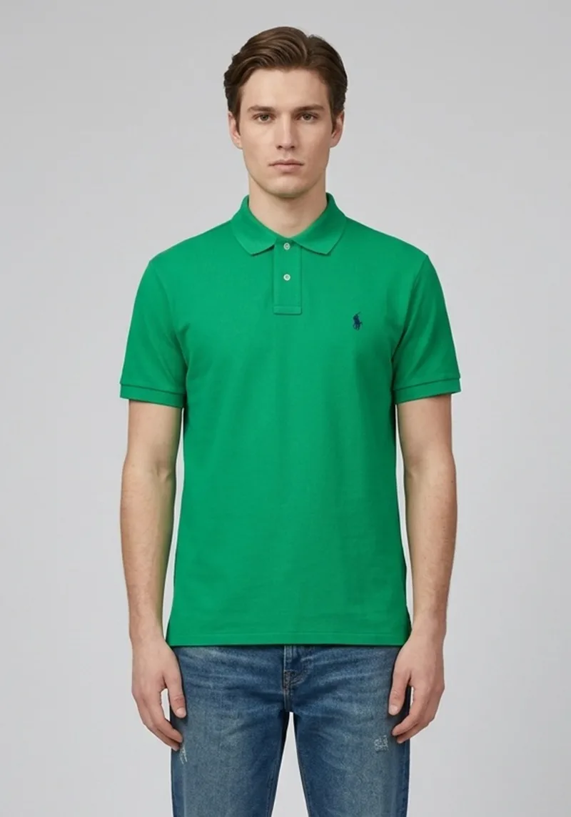 Polo Ralph Lauren Polo Μπλούζα της σειράς Stretch Mesh - 710536856 137 Green