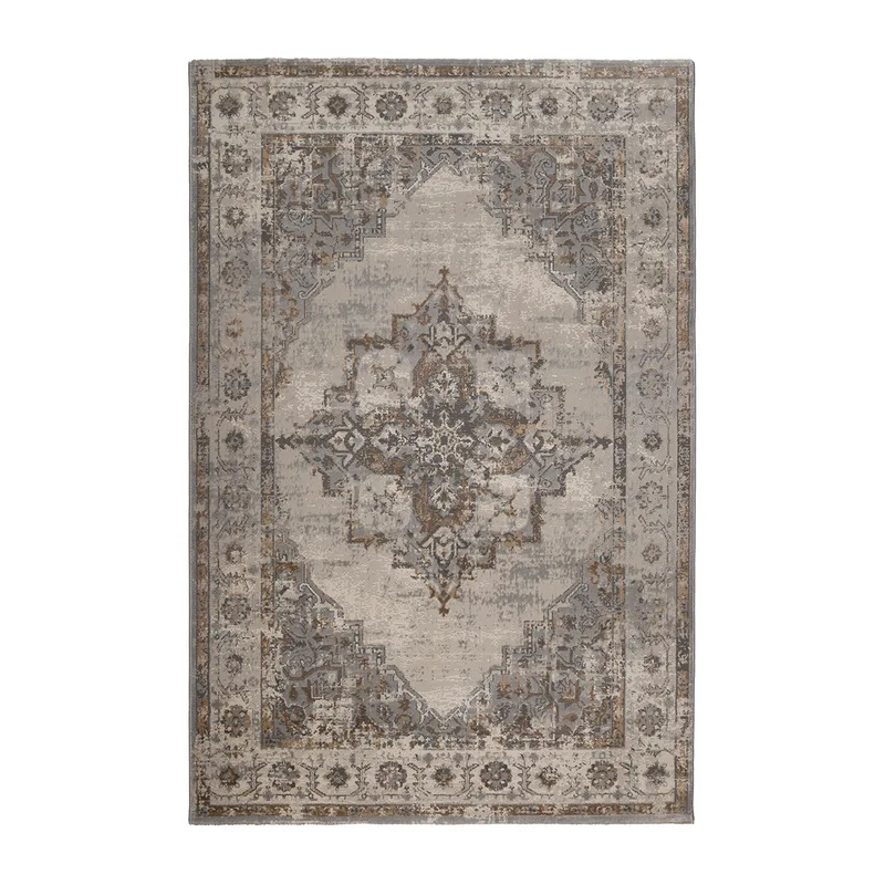 Χαλί Διαδρόμου (80x150) Βιοκαρπέτ Fanci 579E White Vison