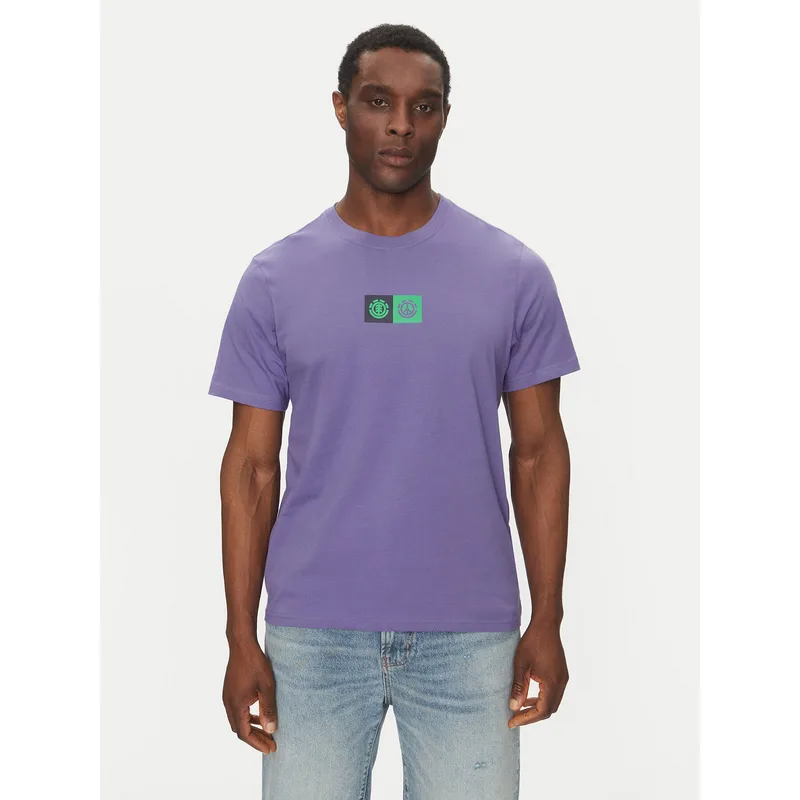 Element T-Shirt ELYZT00492 Μωβ Regular Fit