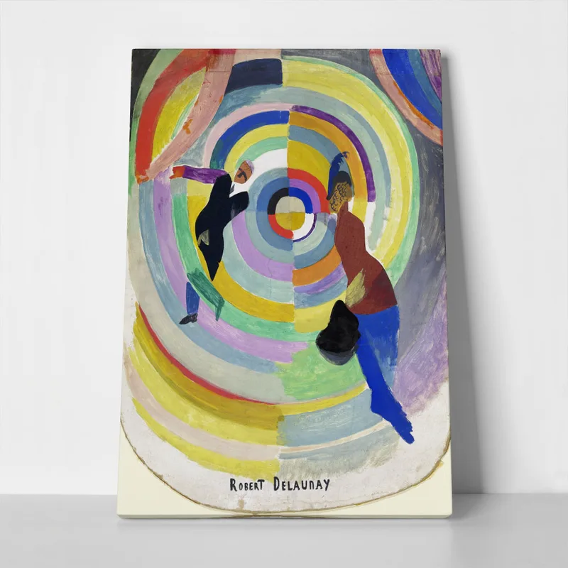 Πίνακας σε Καμβά ROBERT DELAUNAY - POLITICAL DRAMA