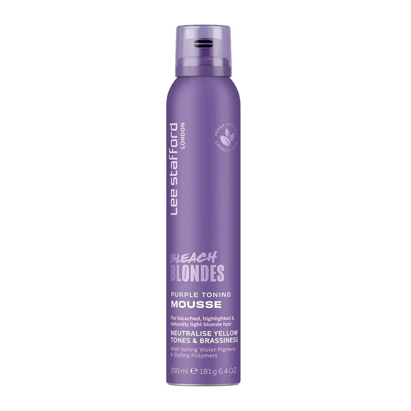 Lee Stafford Bleach Blondes Purple Toning Mousse (200ml)