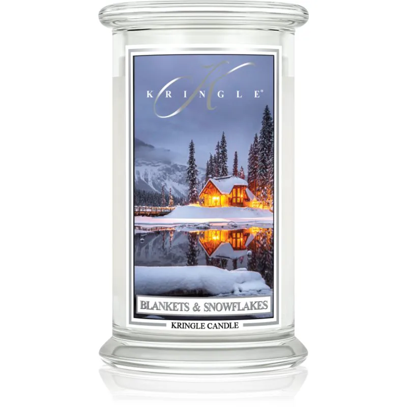 Kringle Candle Blankets & Snowflakes αρωματικό κερί 624 γρ