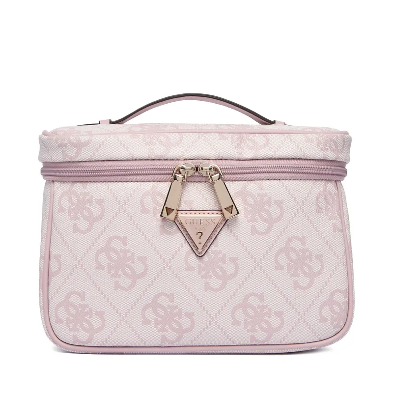 Τσαντάκι καλλυντικών Guess Berta Travel TWOB86 88039 Ανοιχτό ροζ