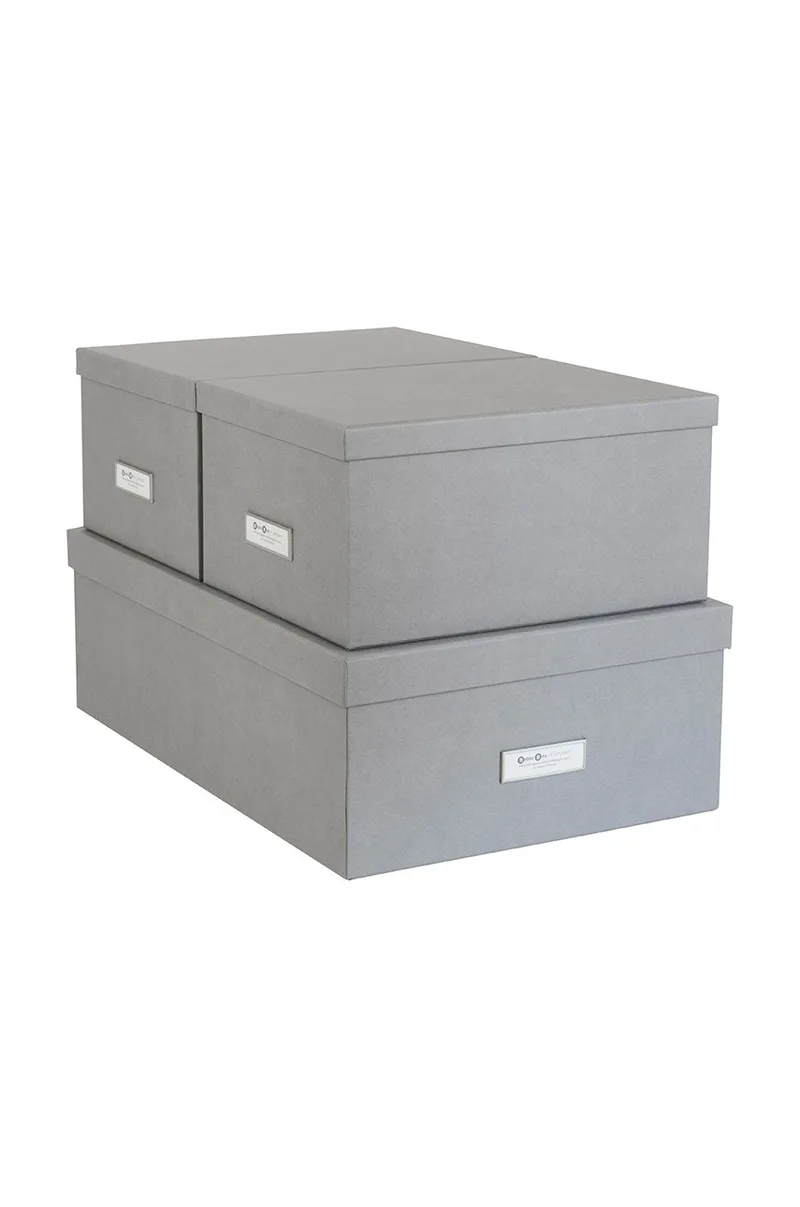 Bigso Box of Sweden σετ κουτιών αποθήκευσης Inge (3-pack)