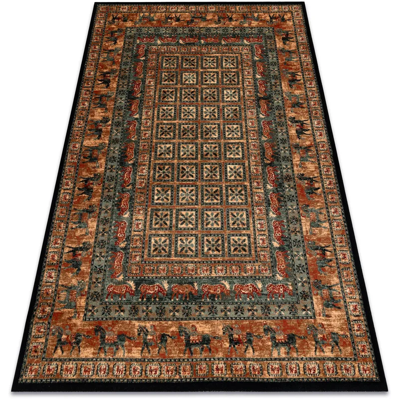 Χαλιά Rugsx Μαλλί χαλί KASHQAI 4301 500 ανατολΠ67x130 cm
