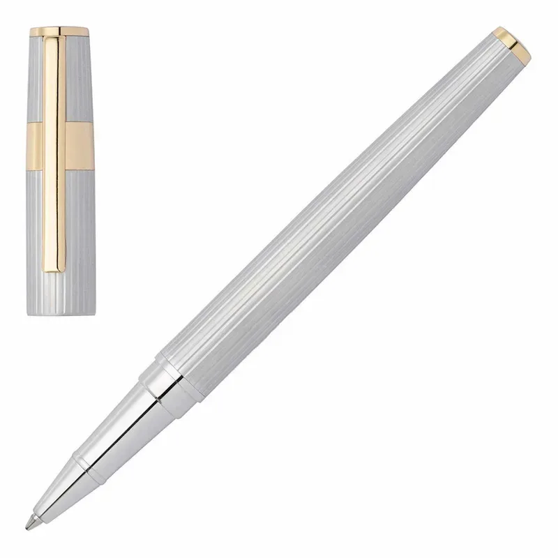 Hugo Boss στυλό Rollerball Silver-Gold HSV2855B HSV2855B Ορείχαλκος