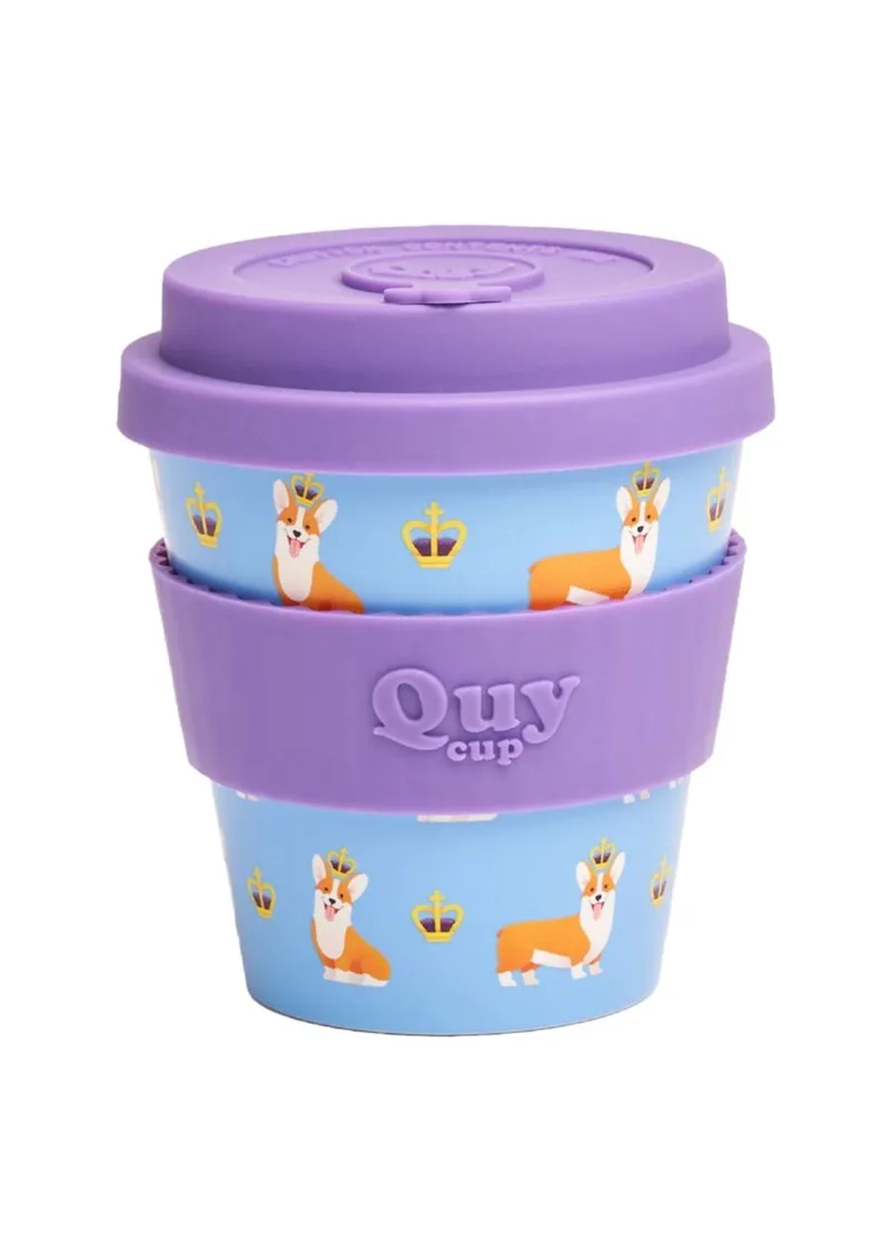YouBottles & More - Ποτήρι Cappuccino The Queen 250ml QUY CUP