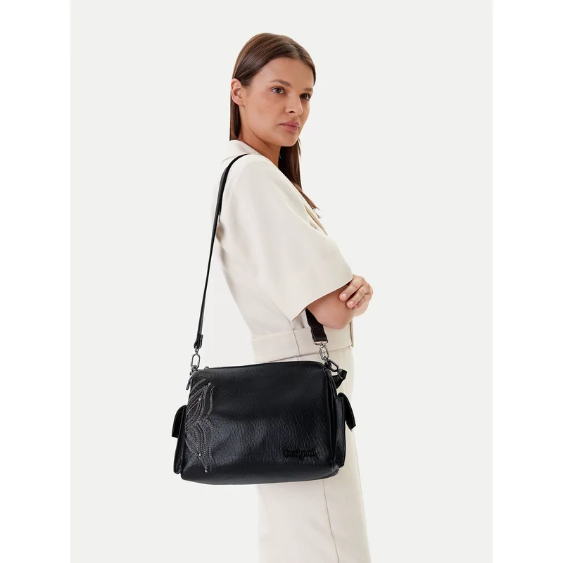 Τσάντα Desigual Habana 25SAXPA5 Μαύρο