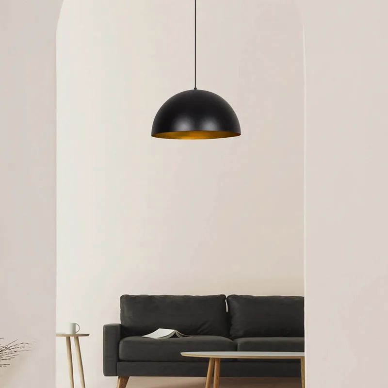 Φωτιστικό Οροφής Μονόφωτο A-G Sivani 892OPV1787 Black/Gold