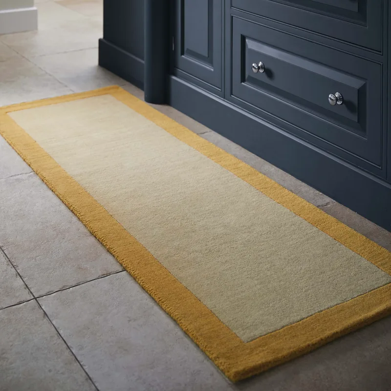 Borders Wool Runner Ochre