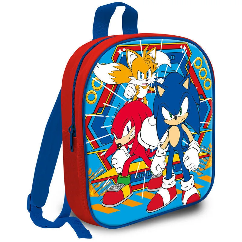 Sonic the Hedgehog Action Σχολική τσάντα πλάτης νηπιαγωγείου 29 x 22 x 10 cm Πολύχρωμο