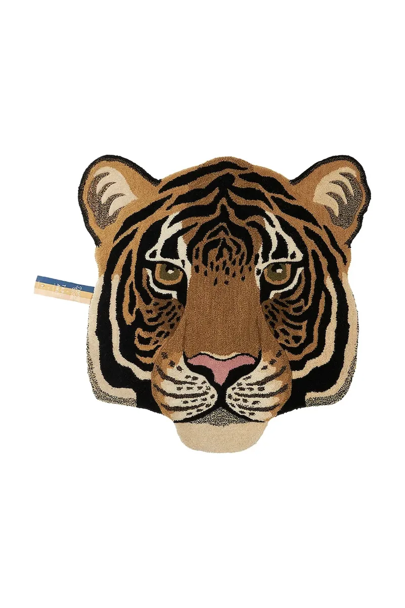 Μάλλινο χαλί Doing Goods Rajah Tiger Head