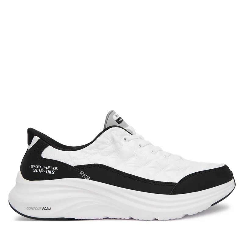Αθλητικά Skechers Slip-ins Contour Foam - Cozy Fit Golden Hour 232619/WBK Λευκό