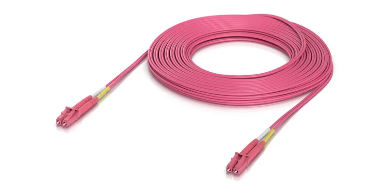 Ubiquiti OM4 Duplex LC UPC Fiber Patch Cable 15M