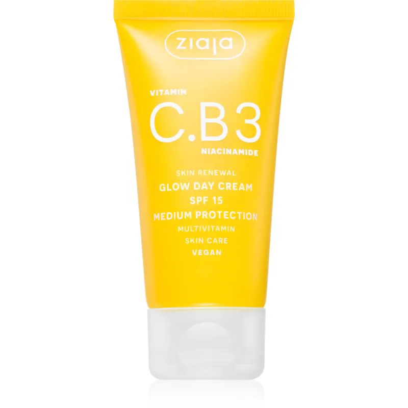 Ziaja Vitamin C.B3 Niacinamide κρέμα φωτεινότητας SPF 15 150 ml