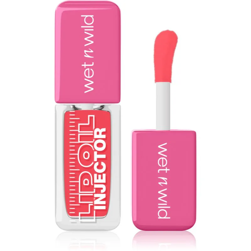 Wet n Wild Lip Oil Injector ελαιώδες λιπ γκλος για όγκο απόχρωση Just a Hint 7 ml