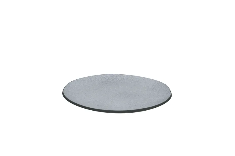 Πιάτο Πορσελάνης Ρηχό 26cm Iron Granite Γκρι HFA