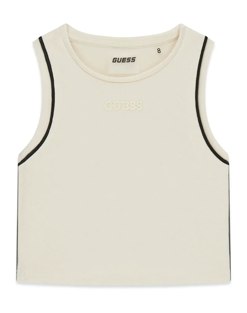 GUESS SL TANK TOP_MINI ME ΜΠΛΟΥΖΑ ΠΑΙΔΙΚΟ GIRL J6GI37KF972-G047 OffWhite