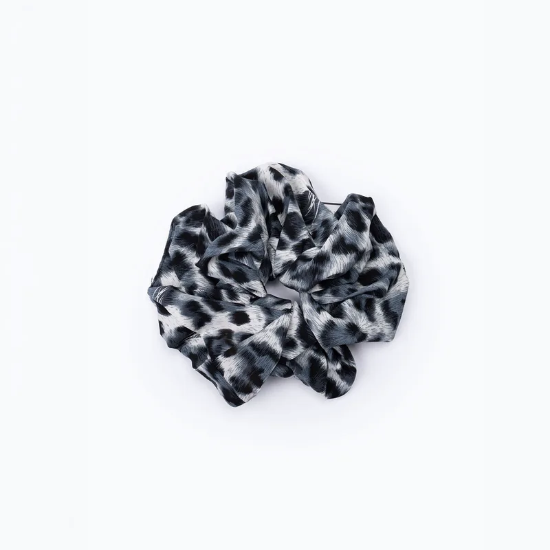 Scrunchie με λεοπάρ print