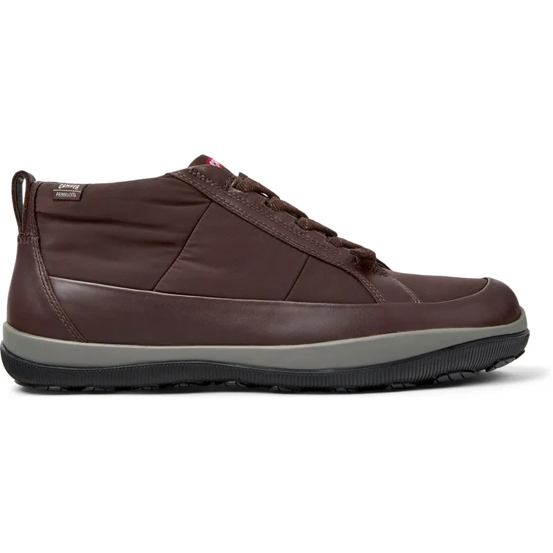 CAMPER Peu Pista GM - PrimaLoft - Μποτάκια Για Ανδρικα - Καφέ, Μέγεθος 43, Cotton fabric/Smooth leather