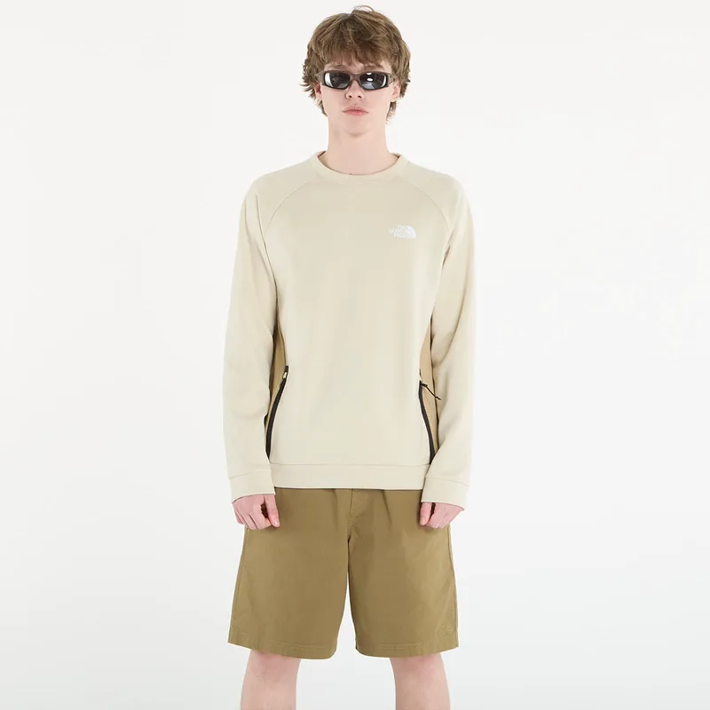 Φούτερ The North Face M Mountain Athletics Fleece Crew Desert Stone/ Khaki Stone M