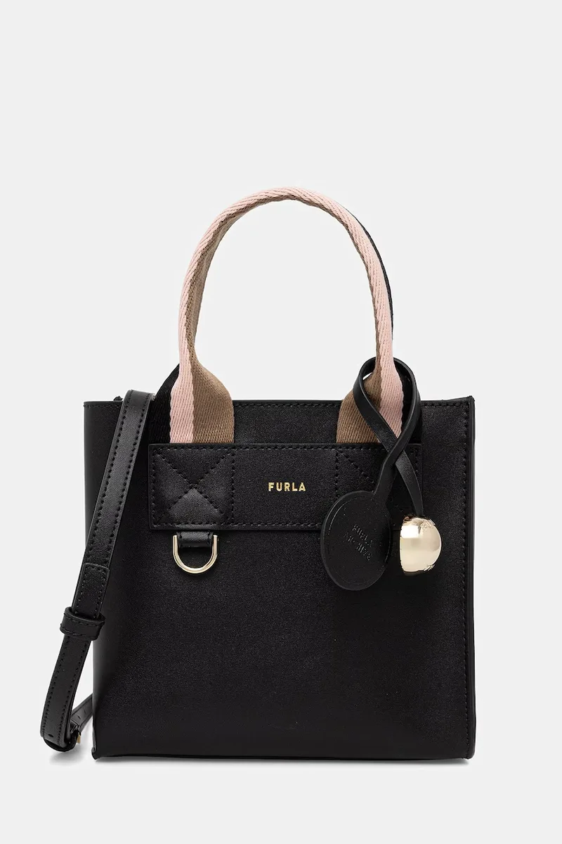 Furla χιαστί Γυναικεία δερμάτινη Divide It Mini Tote