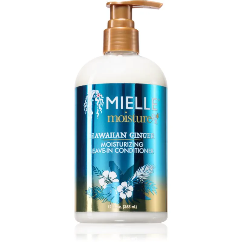 Mielle Moisture RX Hawaiian Ginger κοντίσιονερ χωρίς ξέβγαλμα για ξηρά και κατεστραμμένα μαλλιά 355 ml
