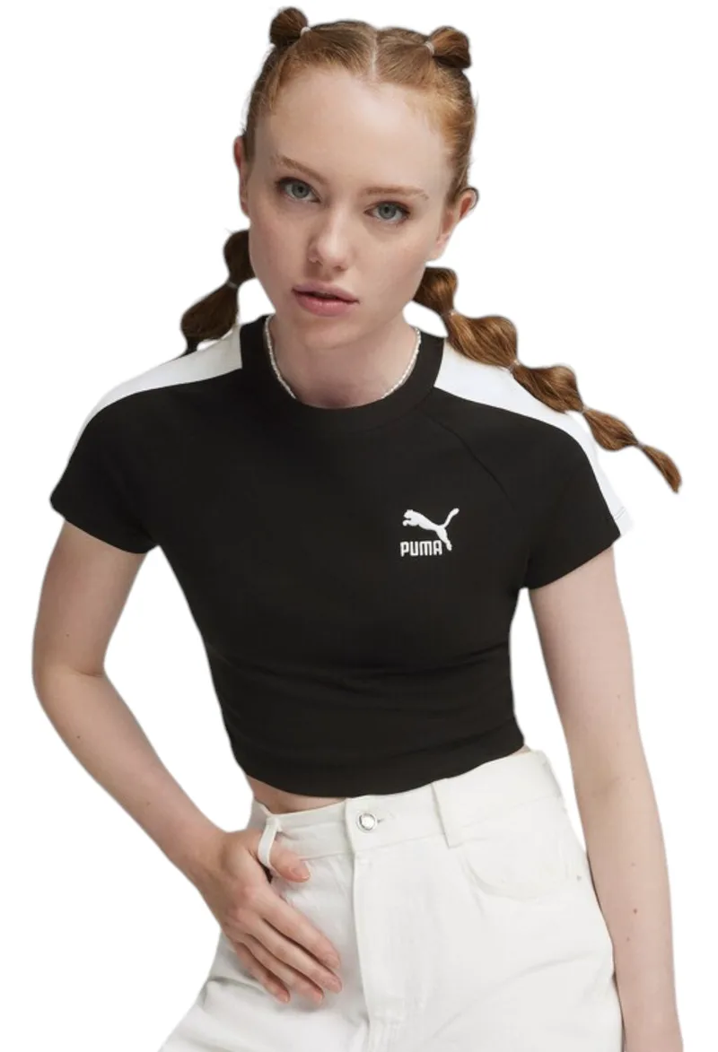 Μπλούζα Κοντομάνικη Puma Iconic T7 Baby 625598-01 Γυναικείο
