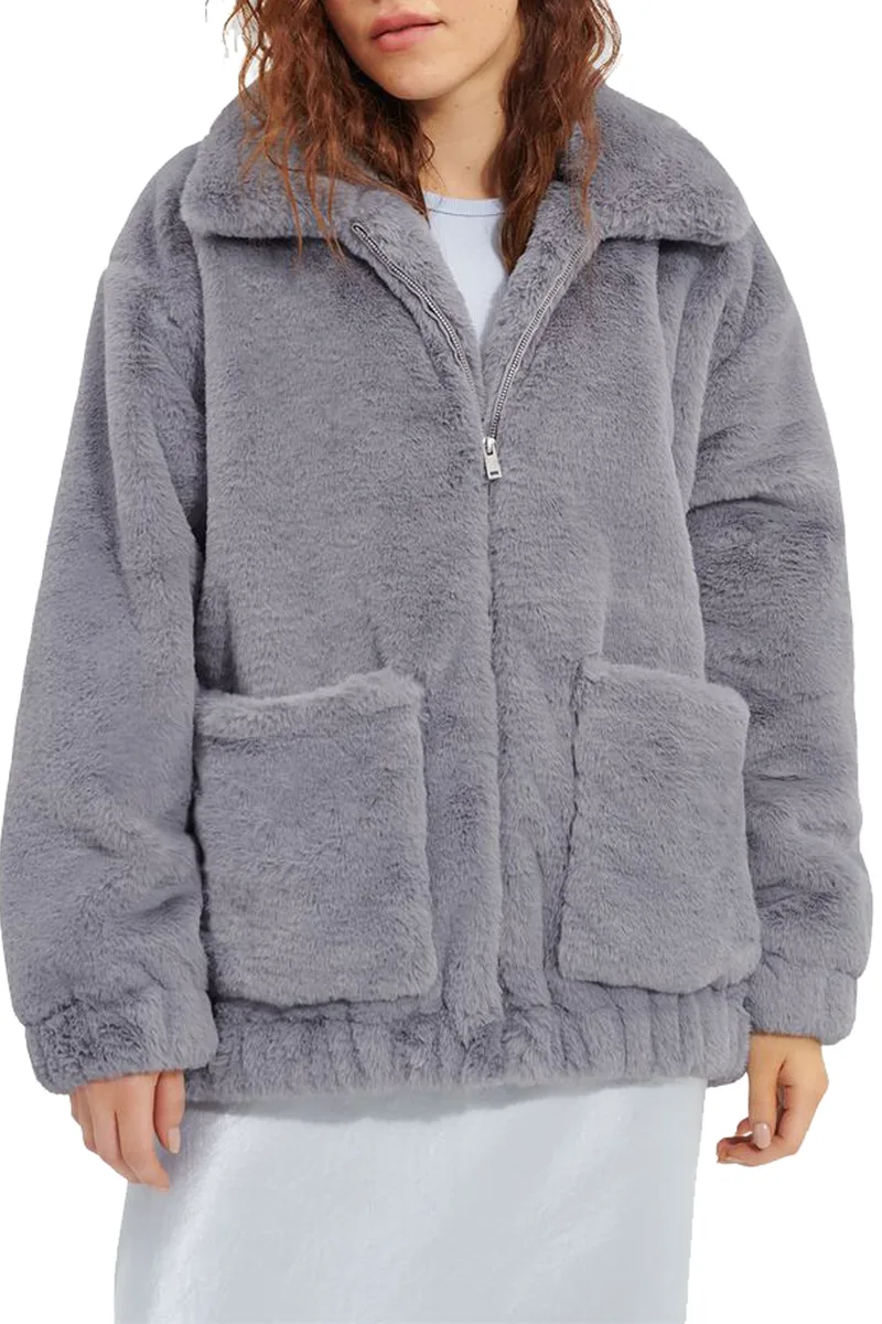 Μπουφάν Ugg Kianna Faux Fur 1120637-SCA Γυναικείο