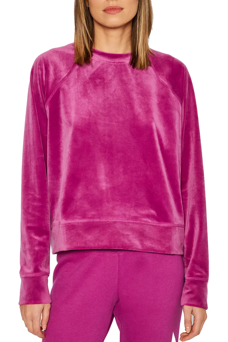 Μπλούζα Μακρυμάνικη DKNY Sport Με Βελούδινη Υφή DP1T8279-PDM Γυναικείο