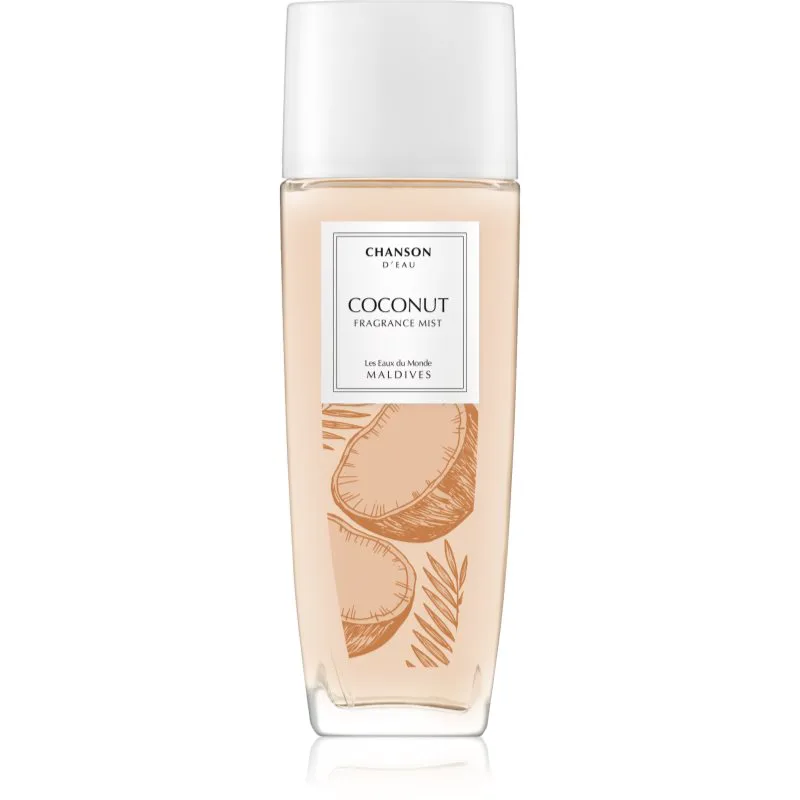 Chanson Chanson d'Eau Les Eaux Du Monde Coconut Σπρεϊ σώματος για γυναίκες 75 ml