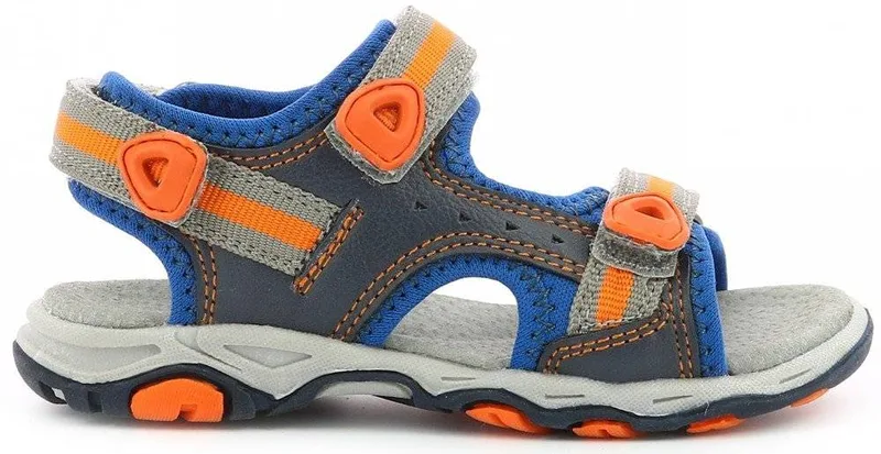 ΣΑΝΔΑΛΙΑ KICKERS KIWI 558522 ΜΠΛΕ/ΠΟΡΤΟΚΑΛΙ (EU:32)