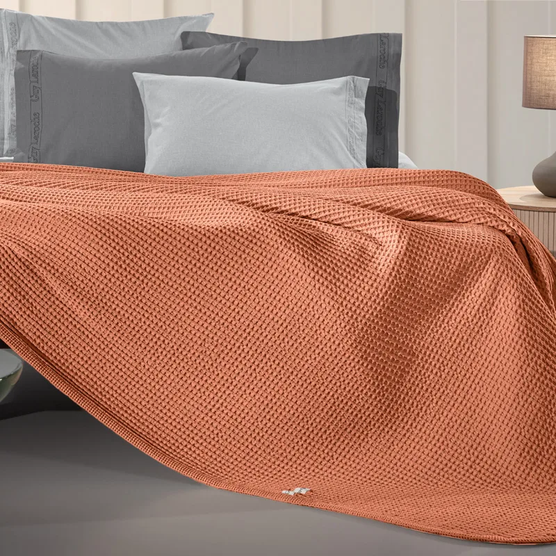 Κουβέρτα Πικέ King Size 260X240 Guy Laroche Eternity Terra (260x240)