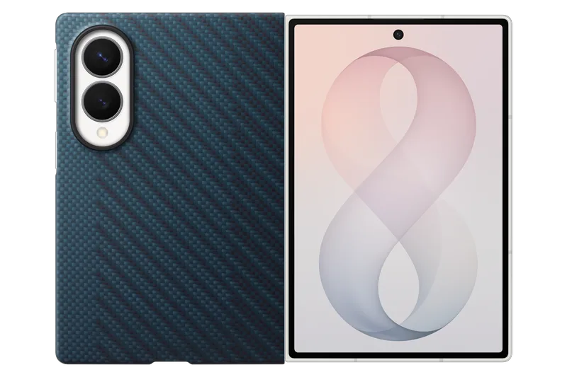 Samsung Galaxy Z Fold8 Carbon Magnet Case - Blue