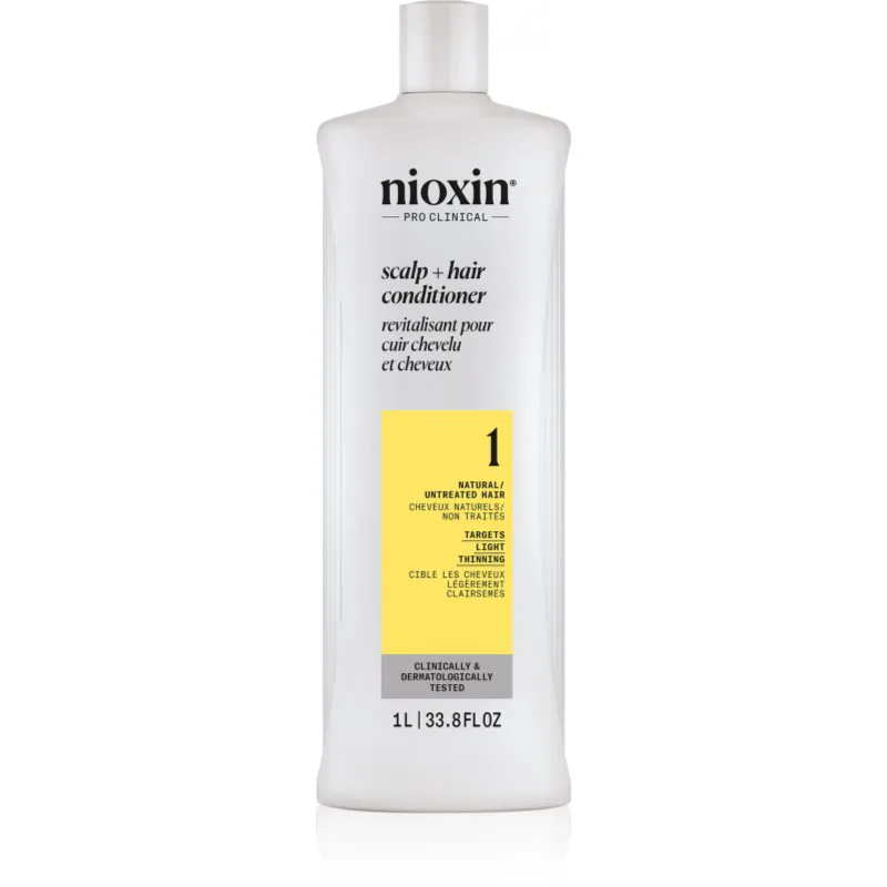 Nioxin System 1 κοντίσιονερ για την αντιμετώπιση της αραίωσης των μαλλιών 1000 ml