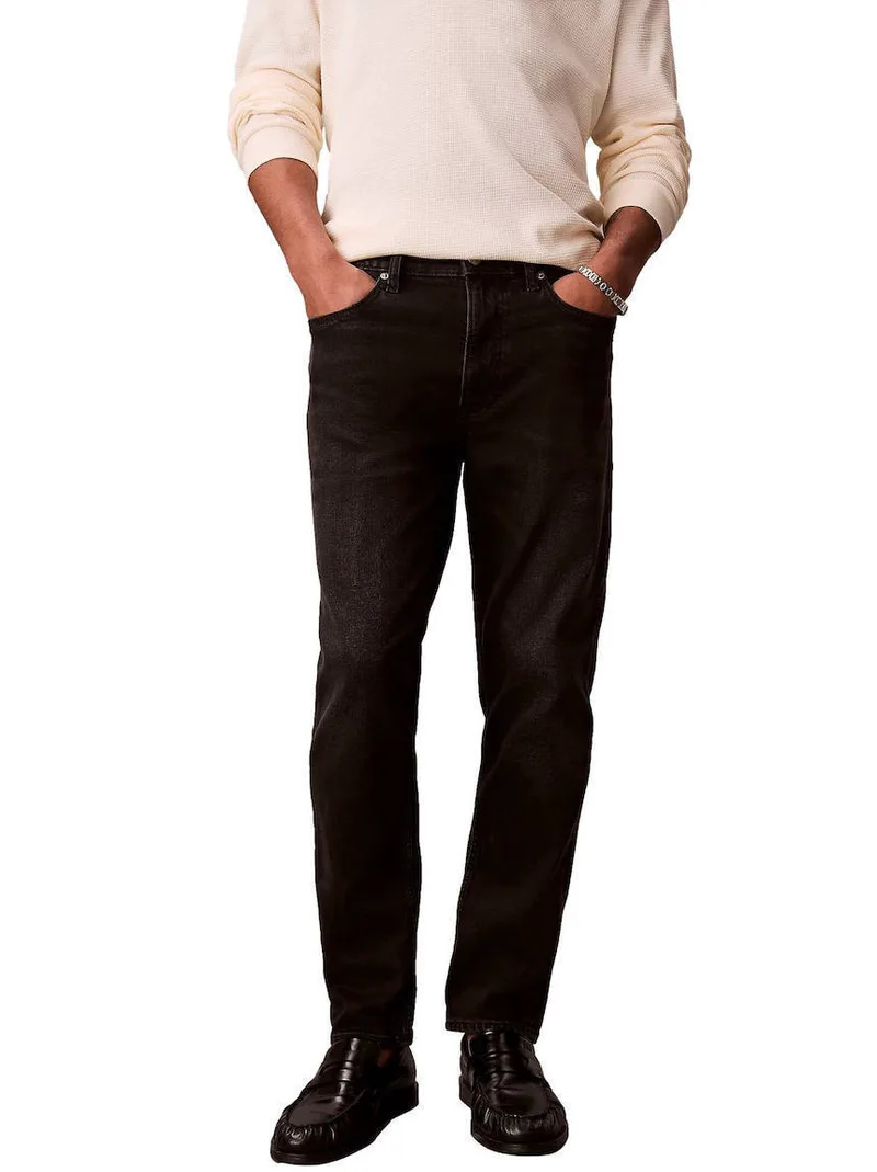 Ανδρικό Classic Taper Τζιν Μαύρο Calvin Klein LV04RF947G-XB0