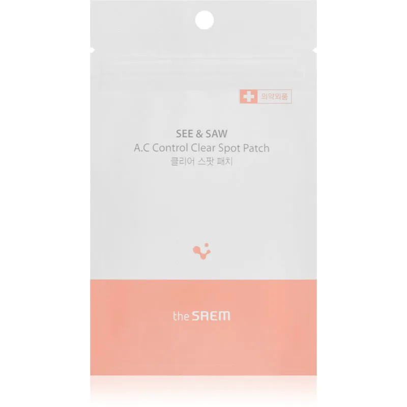 The Saem See & Saw A.C Control έμπλαστρα για προβληματκή επιδερμίδα 24 τμχ